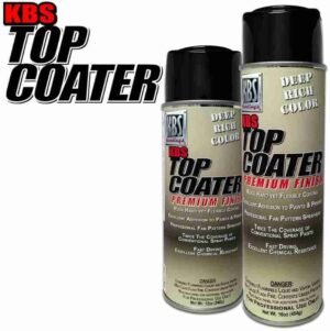 A couple of cans of top coater spray paint.